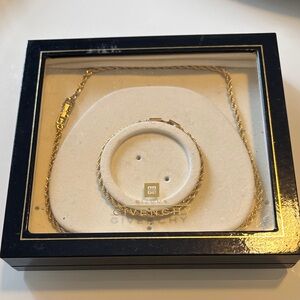 Givenchy Gold Women's Necklace an Bracelet set